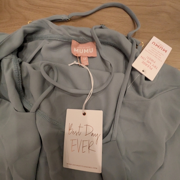 NWT - Mint Green Show Me Your Mumu - Dress M - Picture 6 of 6